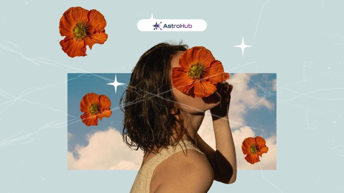 Blue And Orange Minimalist Bold Pop Star Album Cover 1200 x 630 px