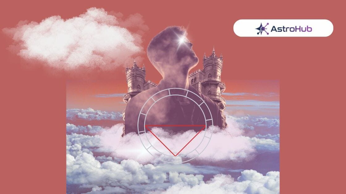 Orange White and Blue Fantasy Music Album Cover Artwork 1200 x 630 px